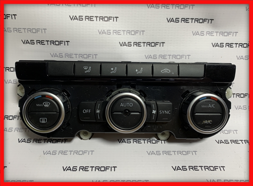 Poza 4 - Panou Clima / Climatronic VW Golf 6 VI VW Passat B6 B7 CC Eos Scirocco Jetta Poza 4 - Panou Clima / Climatronic VW Golf 6 VI VW Passat B6 B7 CC Eos Scirocco Jetta