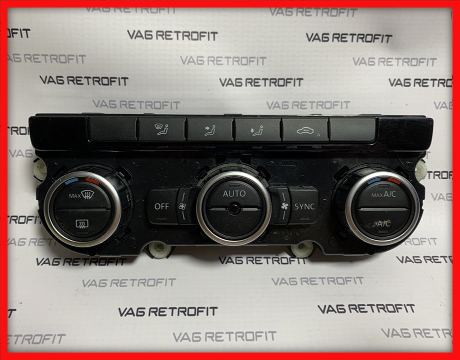 Poza 3 - Panou Clima / Climatronic VW Golf 6 VI VW Passat B6 B7 CC Eos Scirocco Jetta Poza 3 - Panou Clima / Climatronic VW Golf 6 VI VW Passat B6 B7 CC Eos Scirocco Jetta
