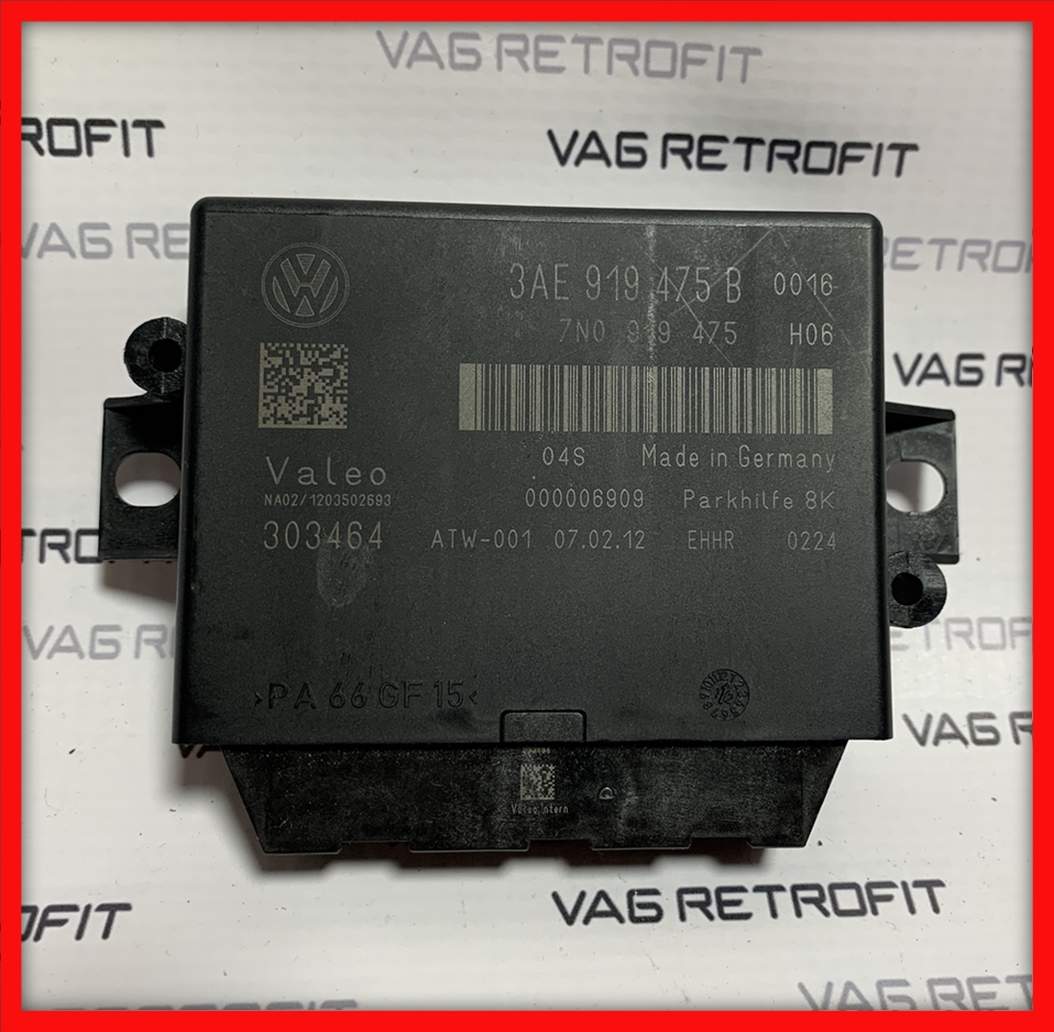 Poza 2 - Calculator Modul Centrala Senzori Parcare Gama VAG 3AE919475B 3AE 919 475 B
