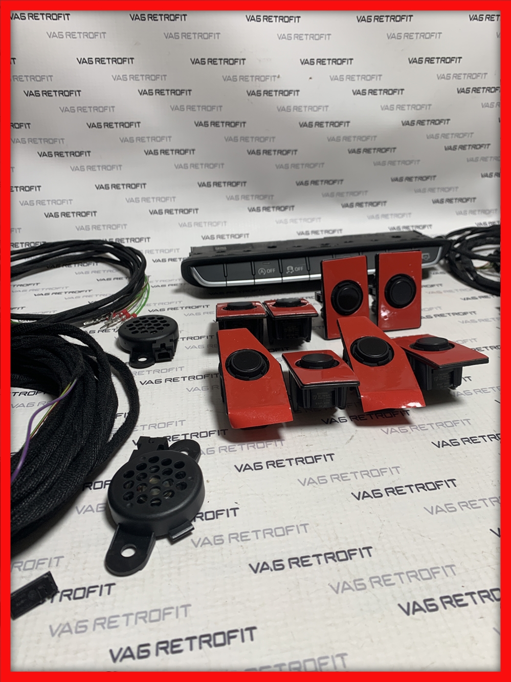 Poza 3 - Kit Set Senzori De Parcare Fata Spate OEM Audi A4 B9 Audi A5 F5 Originali