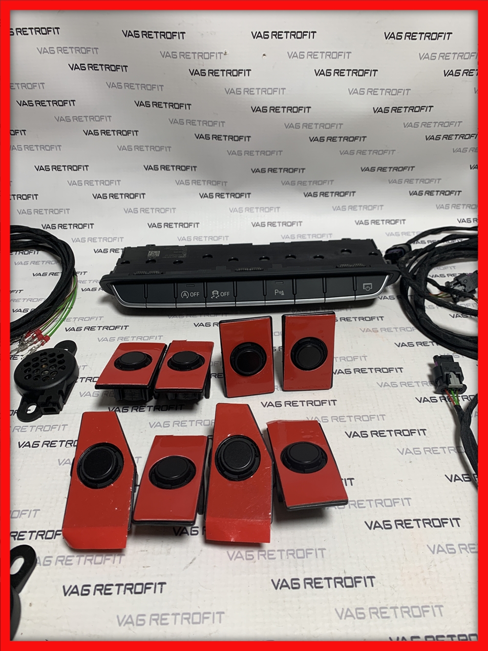 Poza 5 - Kit Set Senzori De Parcare Fata Spate OEM Audi A4 B9 Audi A5 F5 Originali