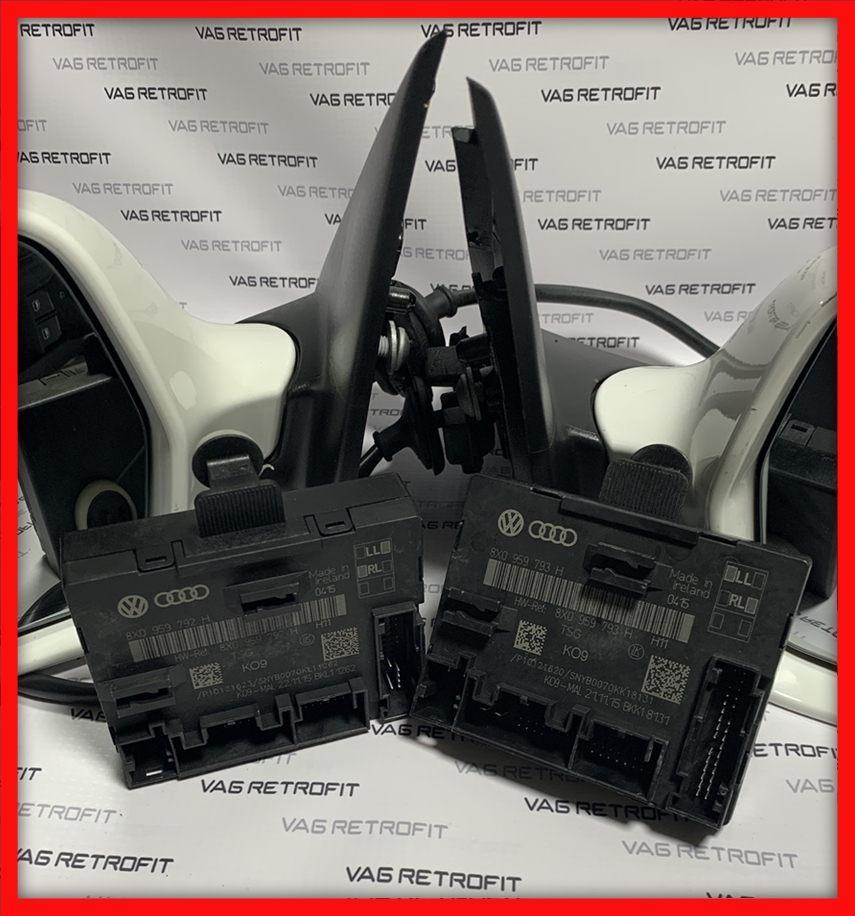 Poza 6 - Oglinzi Rabatabile Electric Audi Q3 Kit Oglinzi Electrice Retractabile