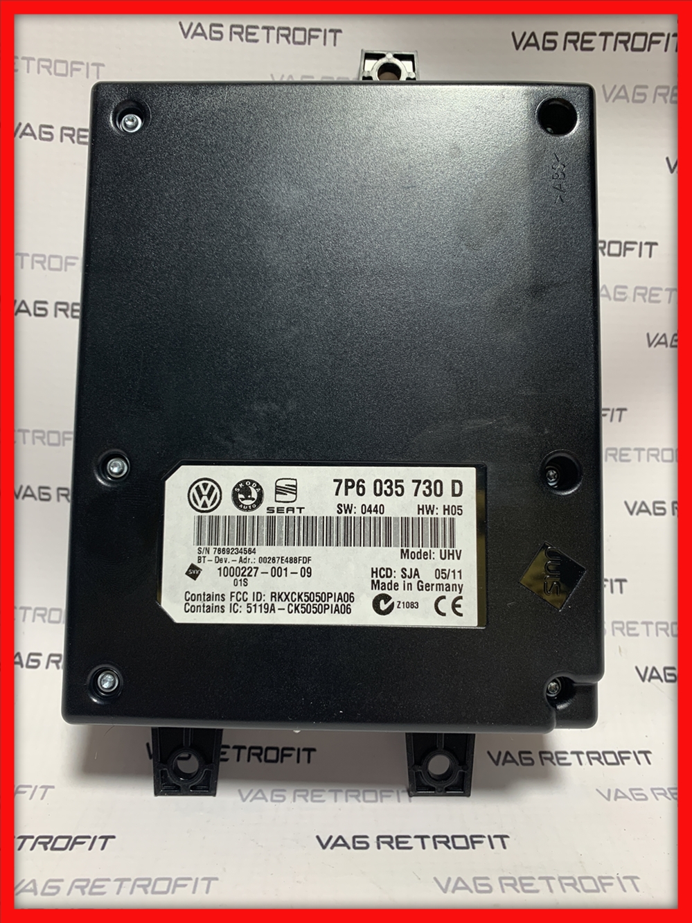 Poza 2 - Modul Bluetooth Telefon VW Skoda Seat 7P6035730D 7P6 035 730 D