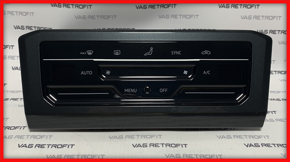 Poza 2 - Panou Clima Climatronic Digital Touch Fara Scaune Incalzite VW Tiguan 2 AD1 