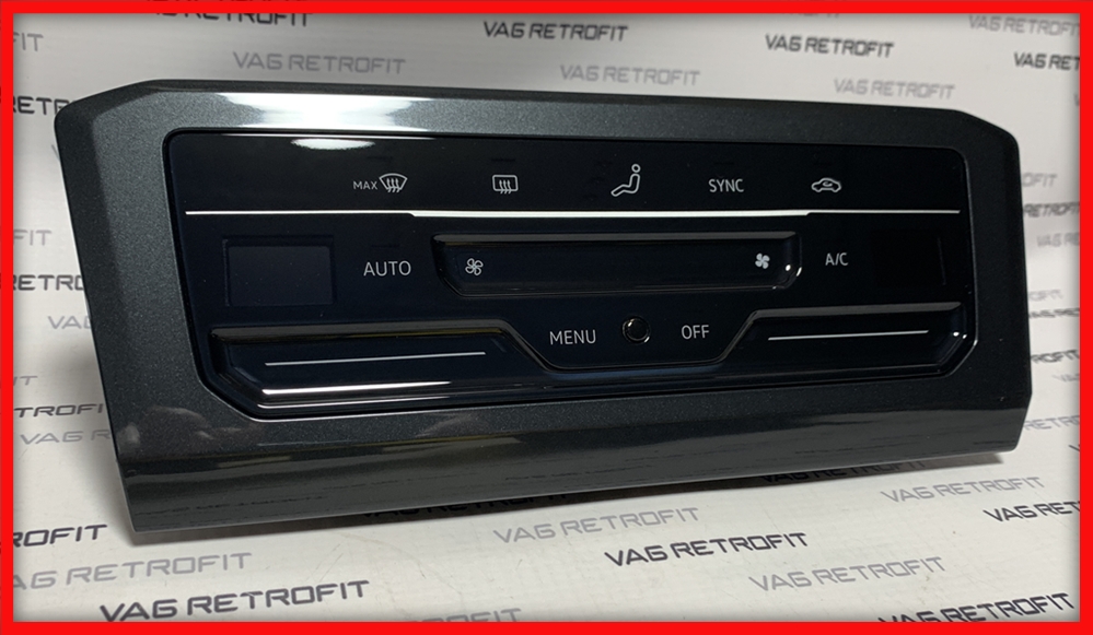 Poza 3 - Panou Clima Climatronic Digital Touch Fara Scaune Incalzite VW Tiguan 2 AD1 