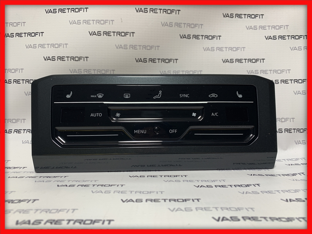 Poza 3 - Panou Clima Digitala Touch Cu Scaune Incalzite VW Tiguan 2 AD1 Original