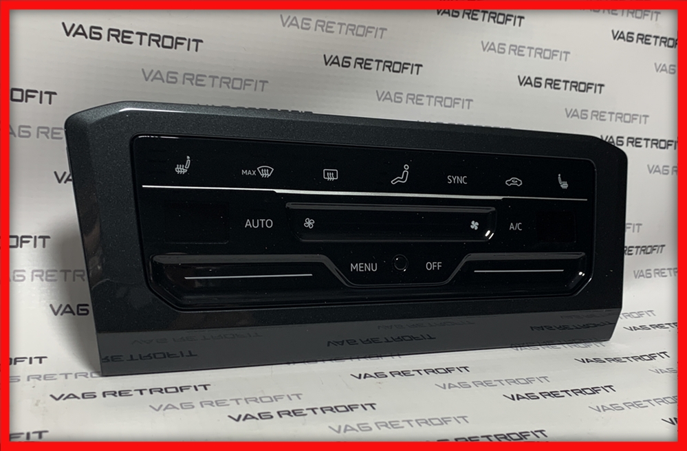 Poza 4 - Panou Clima Digitala Touch Cu Scaune Incalzite VW Tiguan 2 AD1 Original