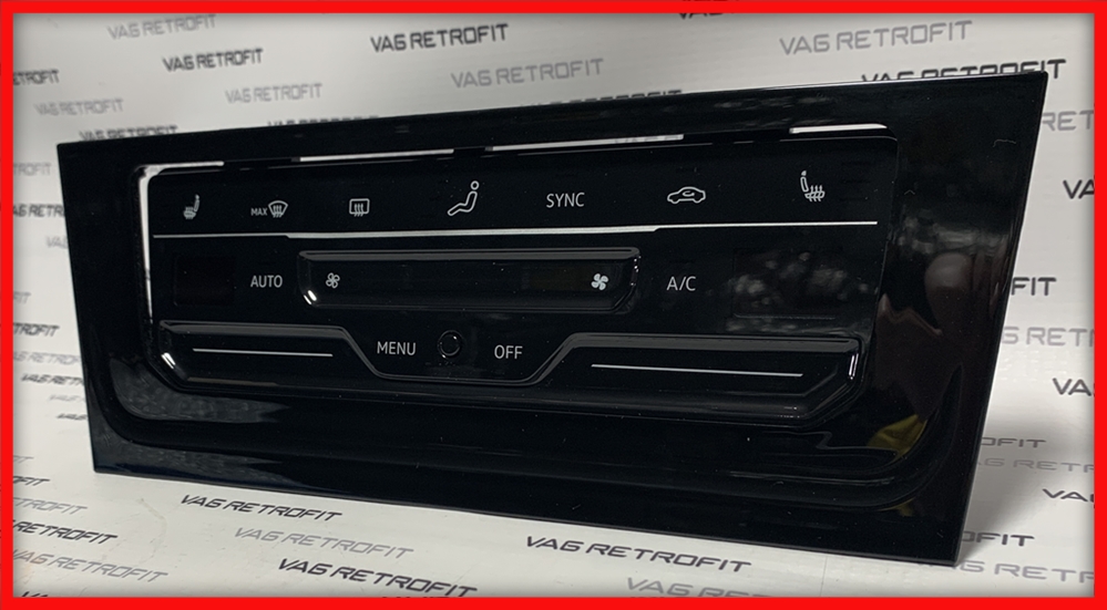 Poza 3 - Panou Clima Digitala Touch Cu Scaune Incalzite VW Golf 7 VII Original