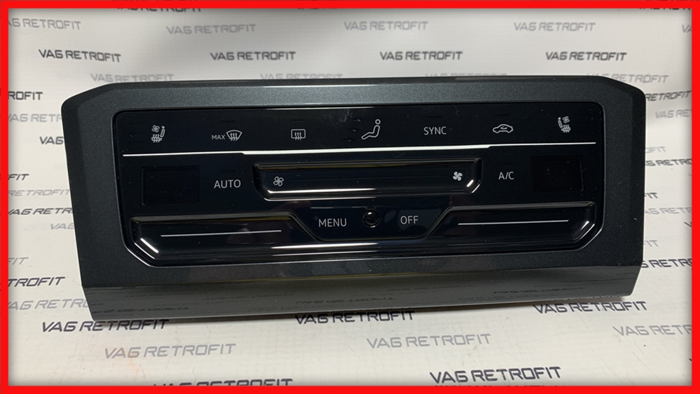 Poza 3 - Panou Clima Digitala Touch Cu Scaune Ventilate VW Tiguan 2 AD1 Original