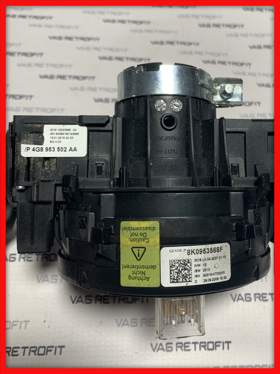 Poza 3 - Ansamblu Manete Cu Spira Volan Audi A4 B8 A5 Q5 8K0953568F / 4G8953502AA