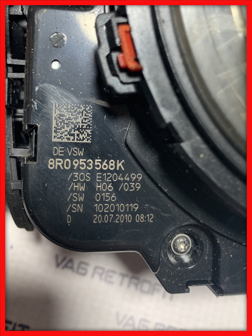 Poza 3 - Ansamblu Manete Cu Spira Volan Audi A4 A5 Q5 8R0953568K / 8R0 953 568 K