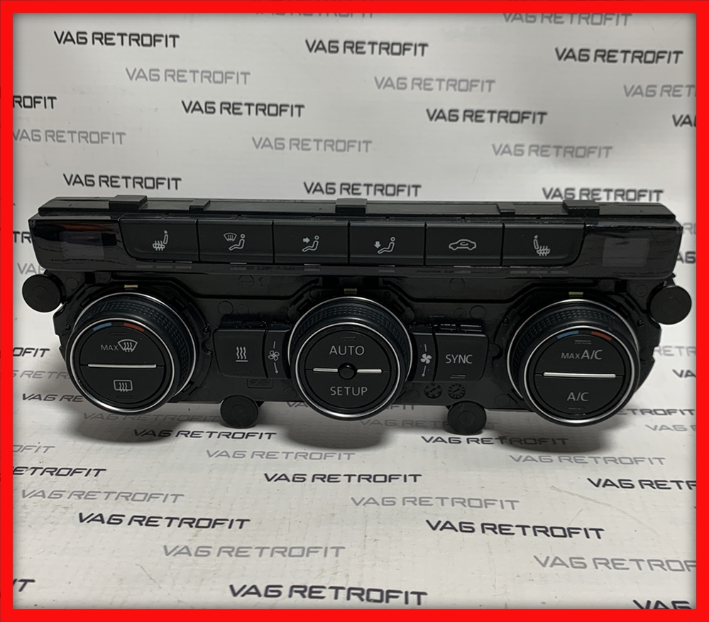 Poza 3 - Panou Clima Climatronic Cu Webasto VW Golf 7 Passat B8 5G0907044S Poza 3 - Panou Clima Climatronic Cu Webasto VW Golf 7 Passat B8 5G0907044S