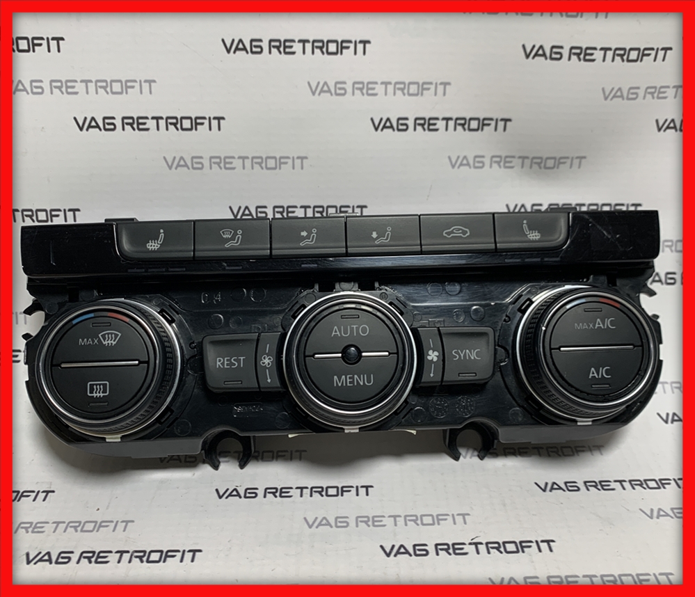 Poza 3 - Panou Clima Climatronic Incalzire In Scaune VW Golf 7 Passat B8 5G0907044BG Poza 3 - Panou Clima Climatronic Incalzire In Scaune VW Golf 7 Passat B8 5G0907044BG