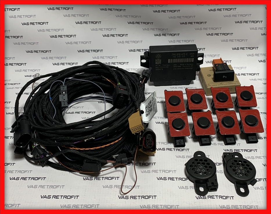 Poza 2 - Senzori Parcare Fata Spate VW Touareg 2 II 7P Originali