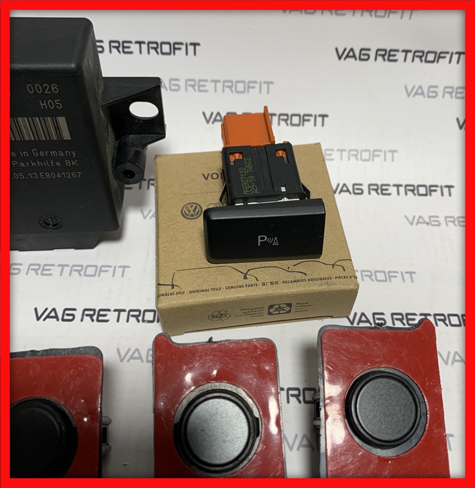 Poza 4 - Senzori Parcare Fata Spate VW Touareg 2 II 7P Originali