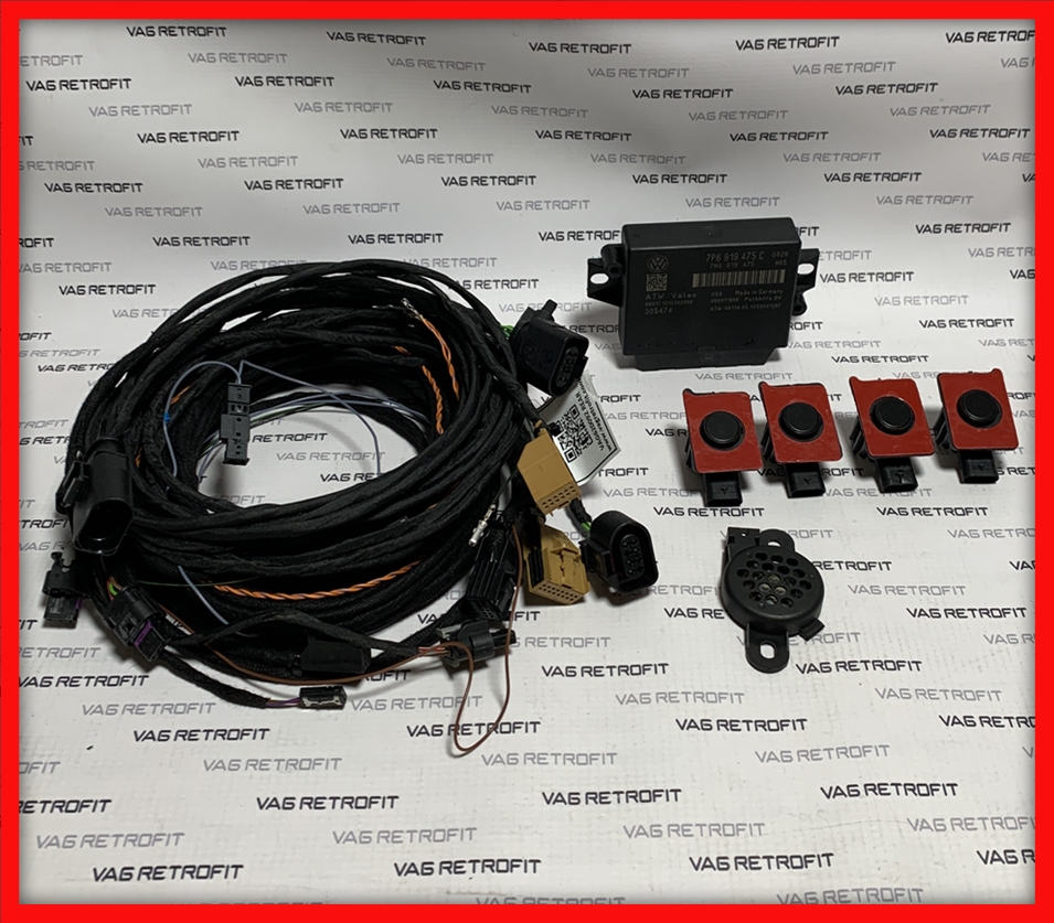 Poza 2 - Senzori Parcare Spate VW Touareg 2 II 7P Originali