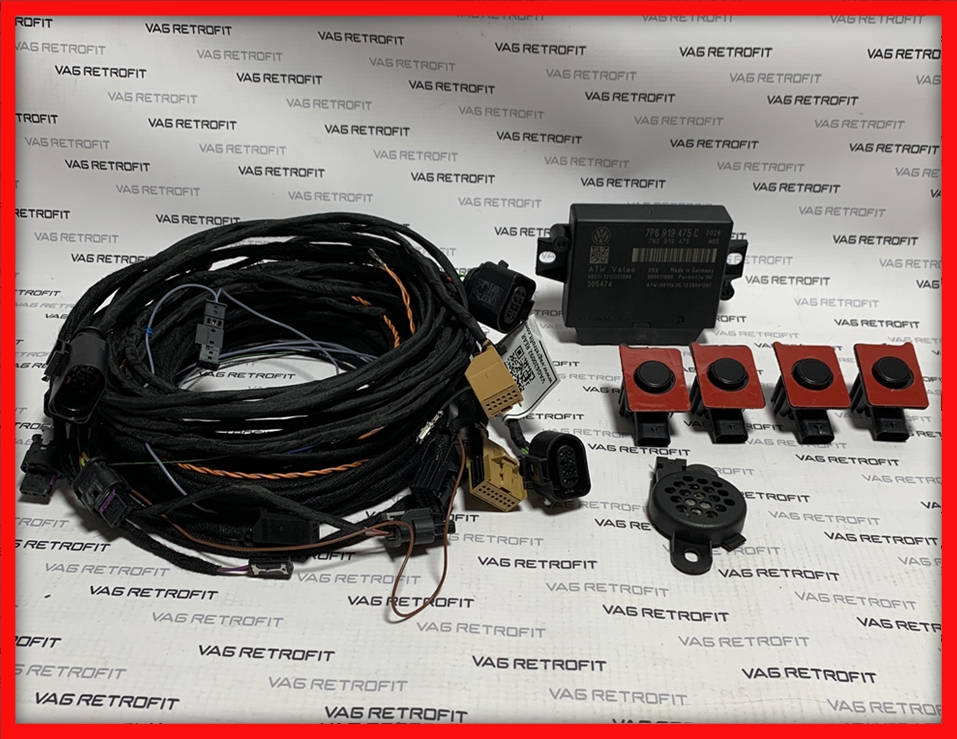 Poza 3 - Senzori Parcare Spate VW Touareg 2 II 7P Originali