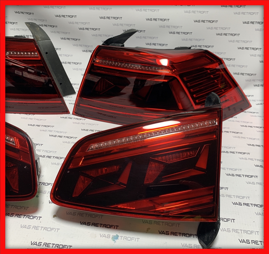 Poza 8 - Stopuri Triple Haion LED VW Passat B8 R Line Originale 