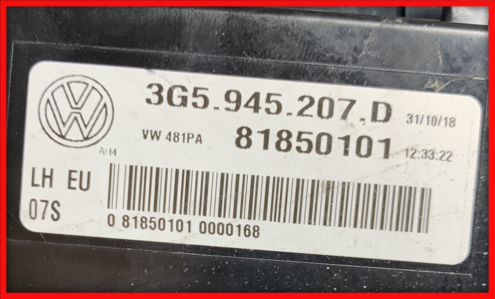 Poza 6 - Stopuri Triple Haion LED VW Passat B8 R Line Originale 