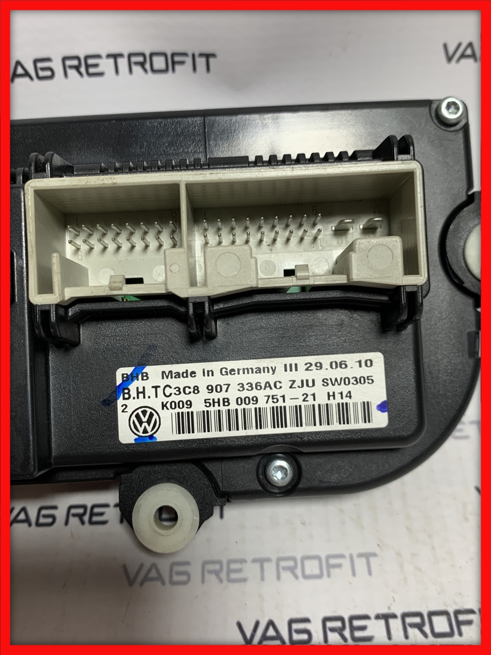 Poza 5 - Panou Clima Climatronic VW Passat B6 Golf Tiguan 3C8907336AC 3C8 907 336 AC Poza 5 - Panou Clima Climatronic VW Passat B6 Golf Tiguan 3C8907336AC 3C8 907 336 AC