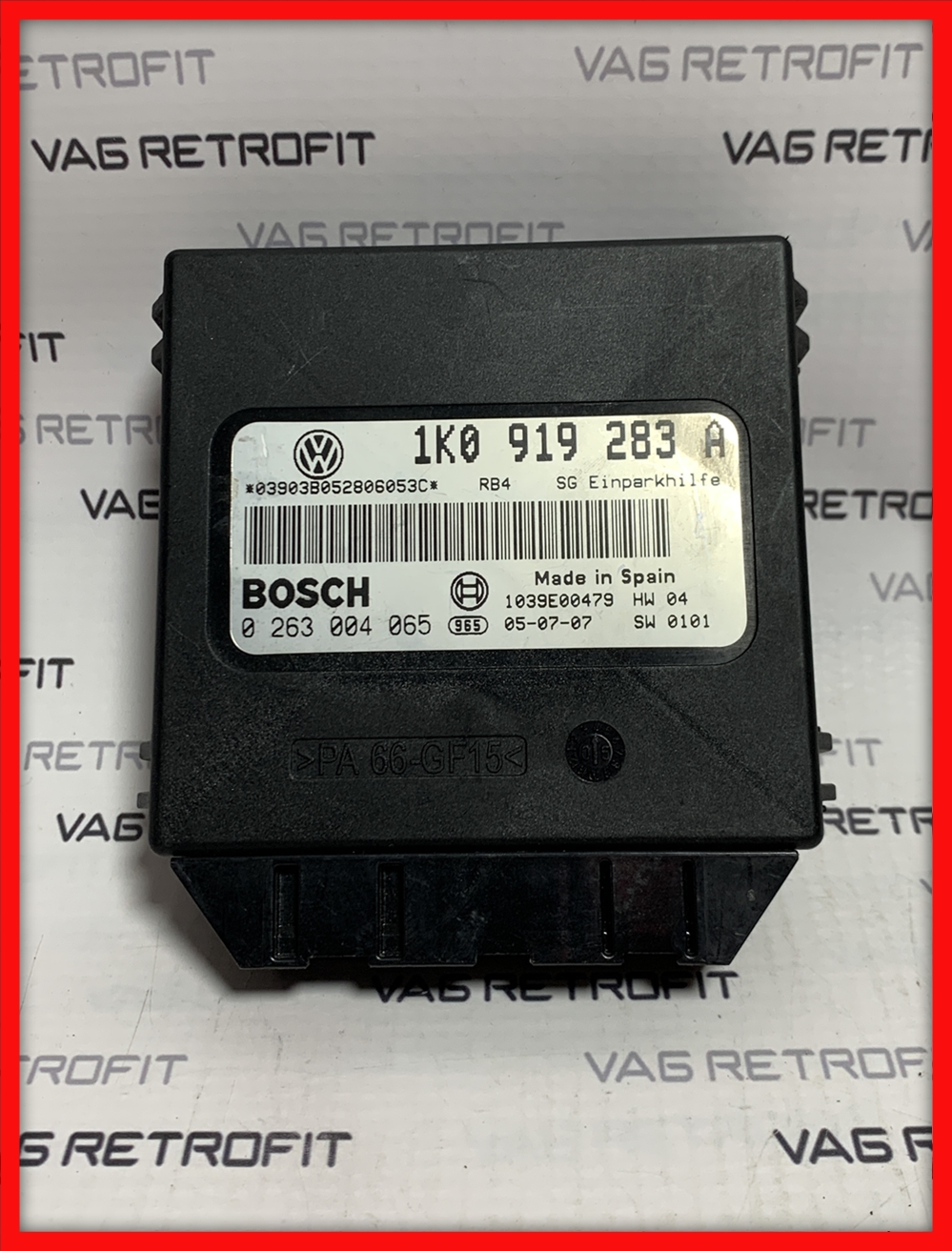 Poza 2 - Modul Centrala Senzori Parcare VW Golf 5 Touran 1K0919283A 1K0 919 283 A