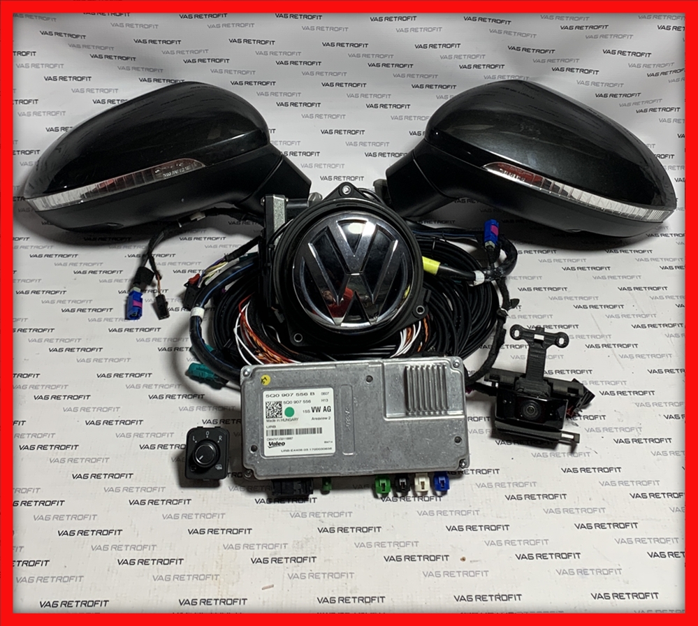 Poza 6 - Area View 360 VW Arteon Camera Fata Camera Spate Oglinzi Rabatabile Cu Camere 