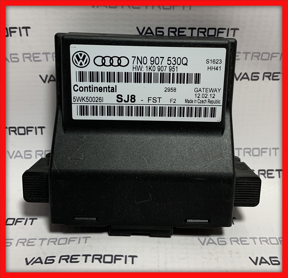 Poza 2 - Modul CAN Gateway VW Passat B7 Jetta Scirocco 7N0907530Q 7N0 907 530 Q
