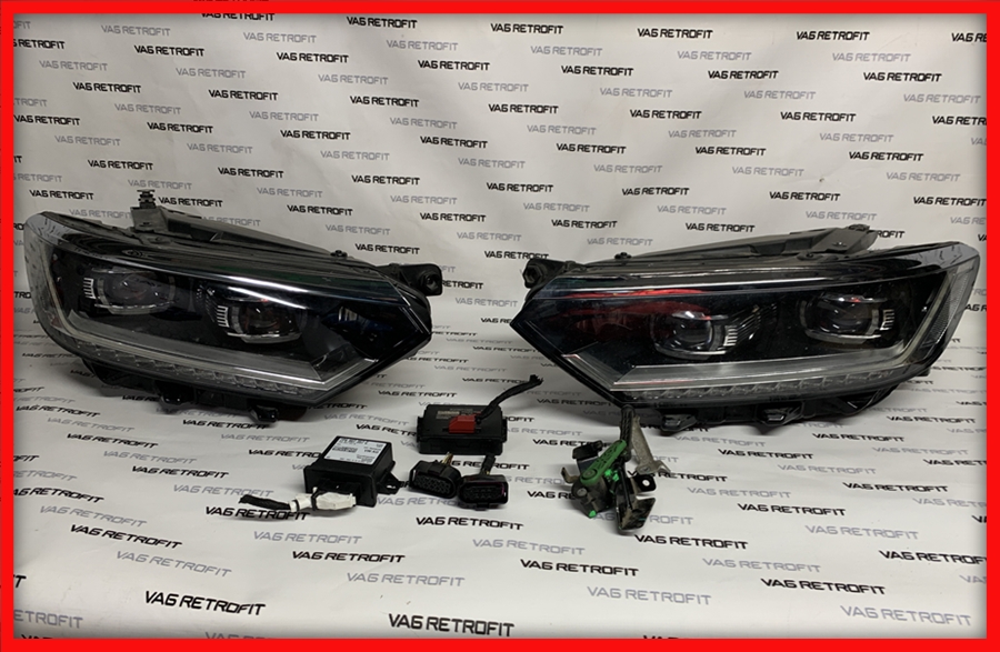 Poza 2 - Set Faruri LED Complete HIGH VW Passat B8 3G Originale Cu Calculatoare 