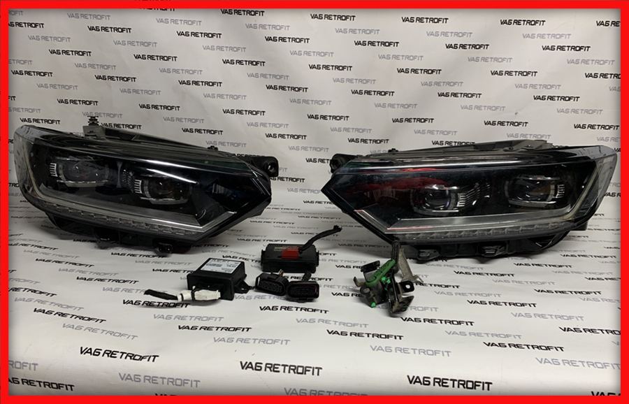 Poza 3 - Set Faruri LED Complete HIGH VW Passat B8 3G Originale Cu Calculatoare 