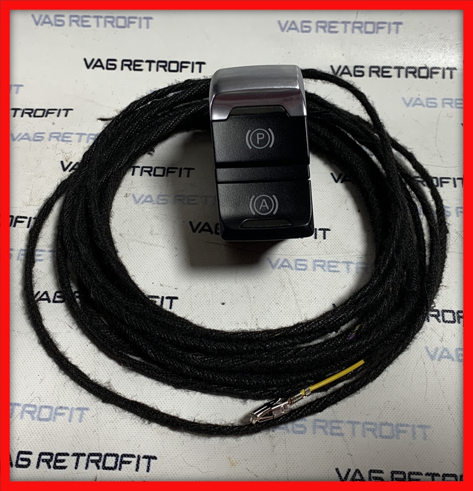 Poza 2 - Buton Auto Hold Audi A4 B8 + Cablaj AutoHold Hill Hold Assist Original