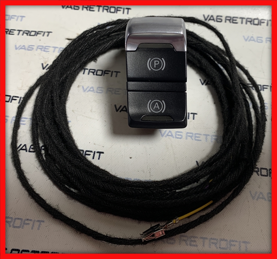 Poza 3 - Buton Auto Hold Audi A4 B8 + Cablaj AutoHold Hill Hold Assist Original