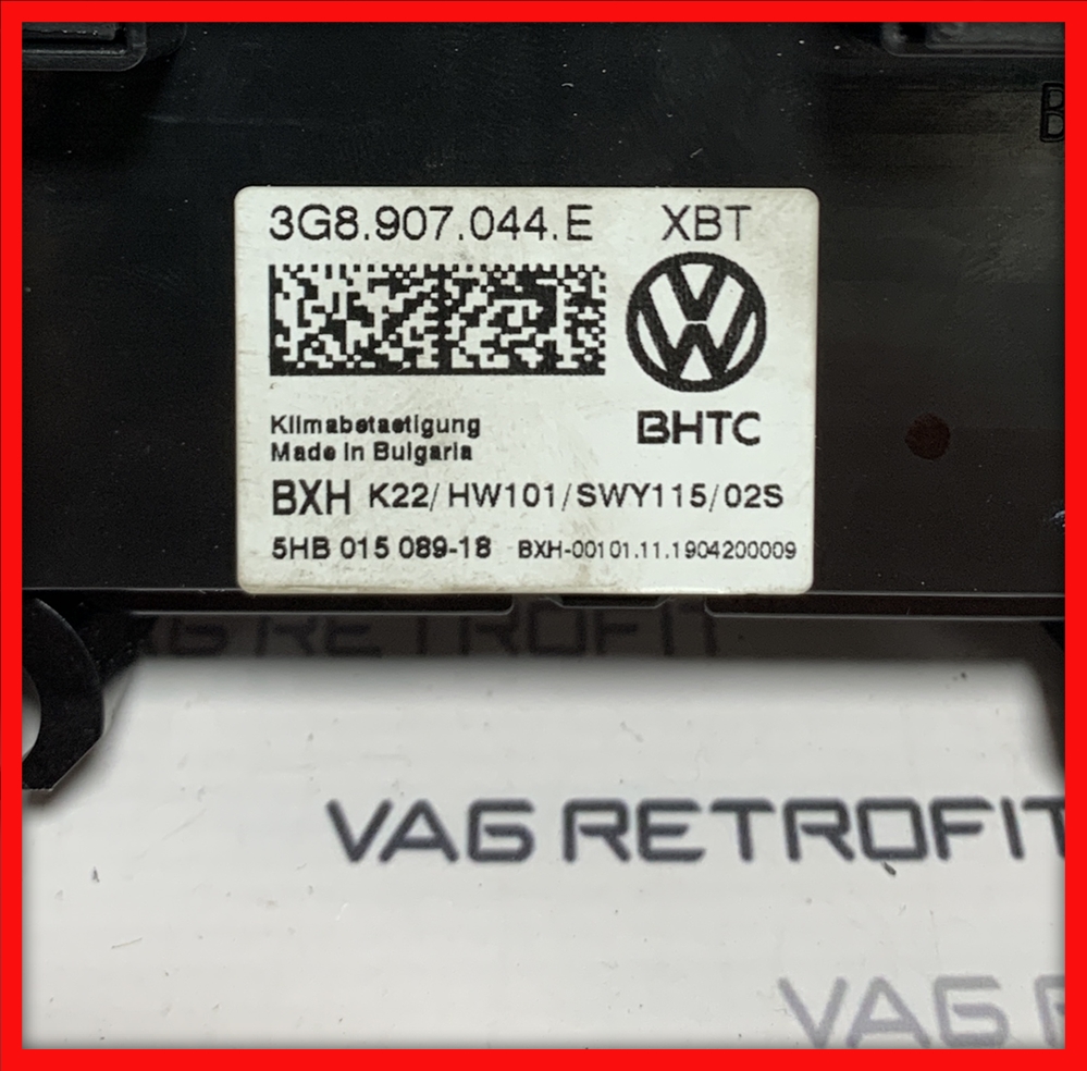 Poza 4 - Panou Clima Digitala Climatronic VW Passat B8 3G8907044E 3G8 907 044 E Poza 4 - Panou Clima Digitala Climatronic VW Passat B8 3G8907044E 3G8 907 044 E