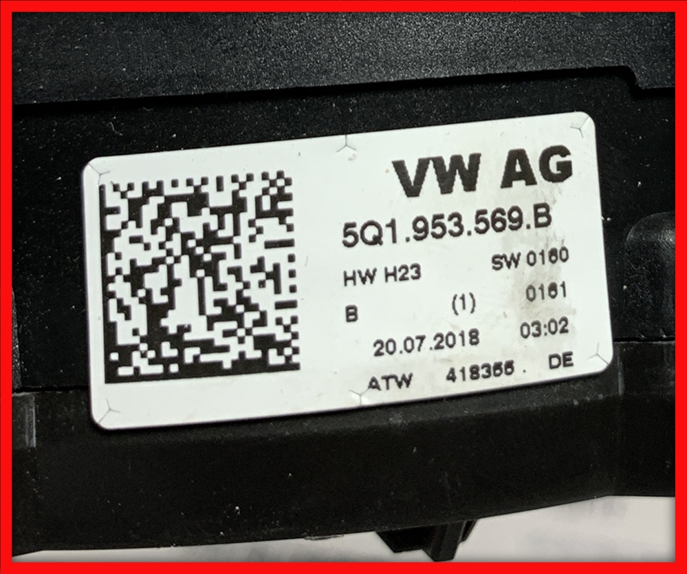 Poza 3 - Spira Volan Cu Incalzire VW Golf 7 Passat B8 5Q1 953 569 B 5Q1953569B