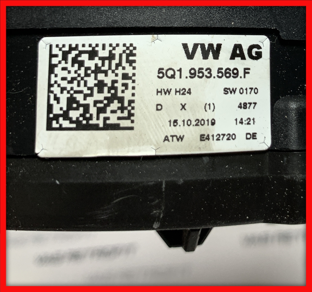 Poza 3 - Spira Volan VW Golf 7 Tiguan Audi Originala 5Q1953569F 5Q0 953 569 F Poza 3 - Spira Volan VW Golf 7 Tiguan Audi Originala 5Q1953569F 5Q0 953 569 F