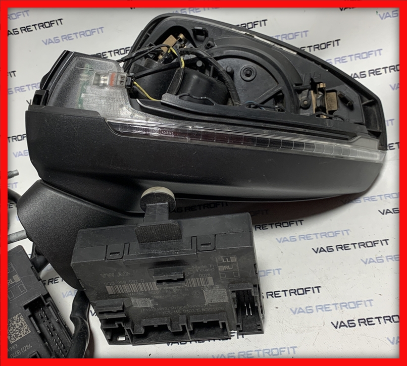 Poza 6 - Oglinzi Rabatabile Electric Audi A3 8V Kit Oglinzi Electrice Retractabile