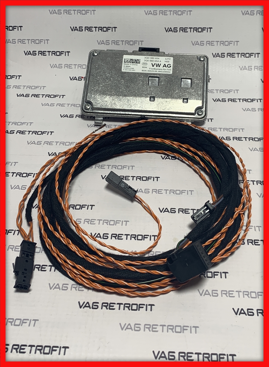 Poza 2 - Kit Complet Camera Frontala Parbriz Lane Assist VW Skoda 3QD980654 