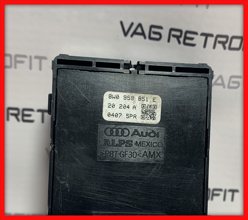 Poza 4 - Consola Butoane Geamuri Electrice Audi A4 B9 A5 F5 8W0959851E 8W0 959 851 E