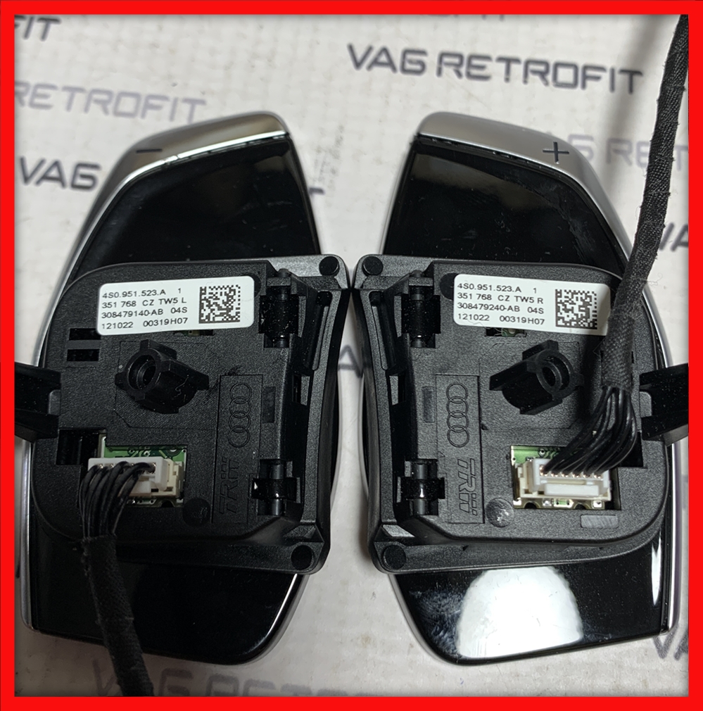 Poza 3 - Padele Volan Audi RS RS3 RS4 RS5 RS6 RS7 R8 4S0951523A 4S0 951 523 A