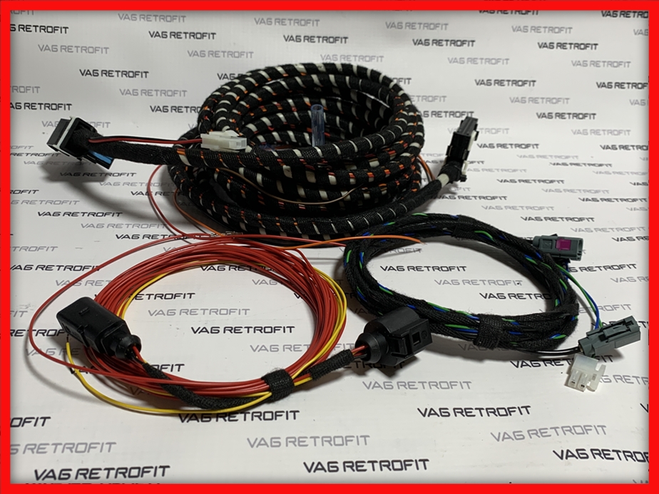 Poza 2 - Cablaj Camera Spate Emblema VW Passat CC B6 B7 Originala