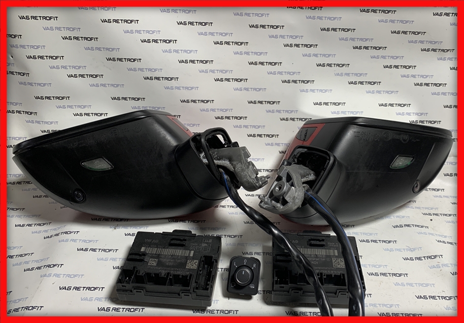 Poza 2 - Oglinzi Cu Camere 360 Area View Rabatabile VW Passat B8 Electrice Incalzite