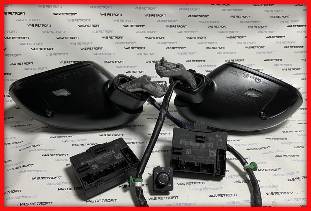 Poza 2 - Oglinzi Cu Camere 360 Area View Rabatabile VW Passat B8 Electrice Incalzite