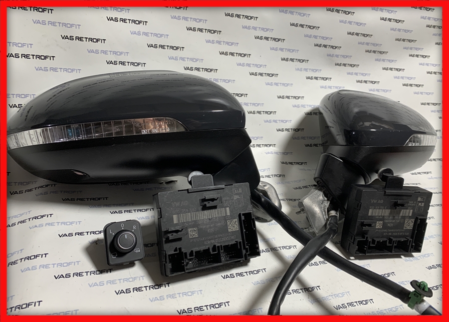 Poza 4 - Oglinzi Cu Camere 360 Area View Rabatabile VW Passat B8 Electrice Incalzite