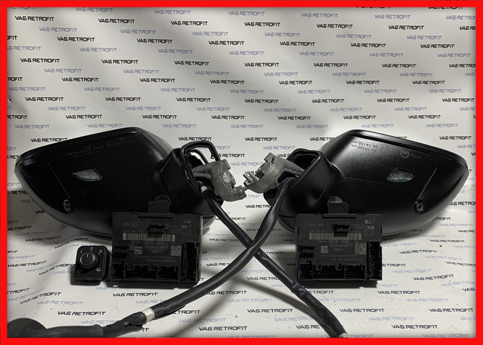 Poza 2 - Oglinzi Cu Camere 360 Area View Rabatabile VW Passat B8 Electrice Incalzite