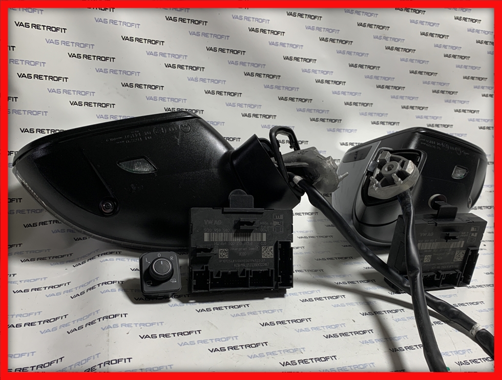 Poza 3 - Oglinzi Cu Camere 360 Area View Rabatabile VW Passat B8 Electrice Incalzite