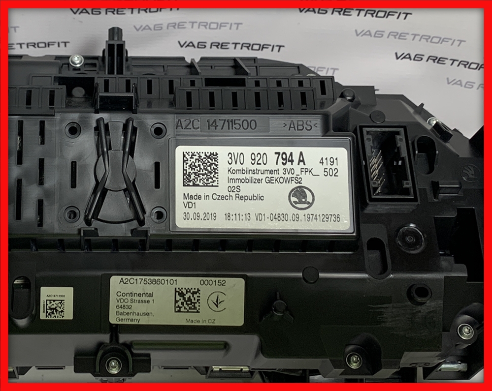 Poza 7 - Ceasuri Digitale SKODA SUPERB 3 3V0920794A Bord Digital Hybrid 3V0 920 794 A