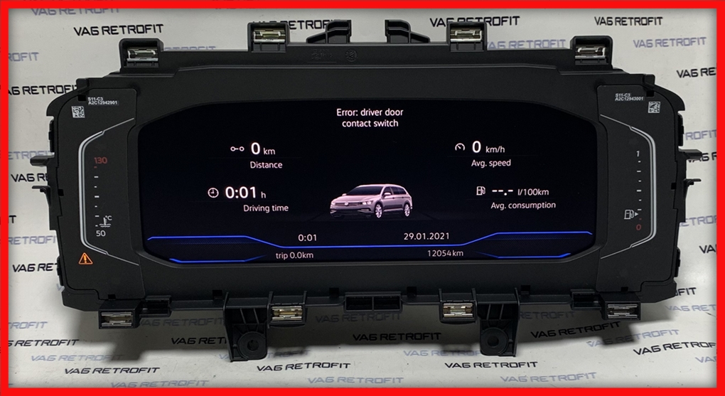 Poza 2 - Ceasuri Digitale Bord Passat B8 5 FACELIFT AID 3G0920320A 3G0 920 320 A