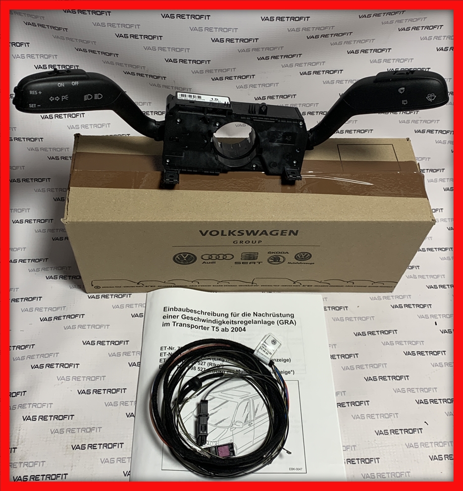 Poza 2 - Ansamblu Manete Cu Pilot Automat / Tempomat VW Transporter T5 