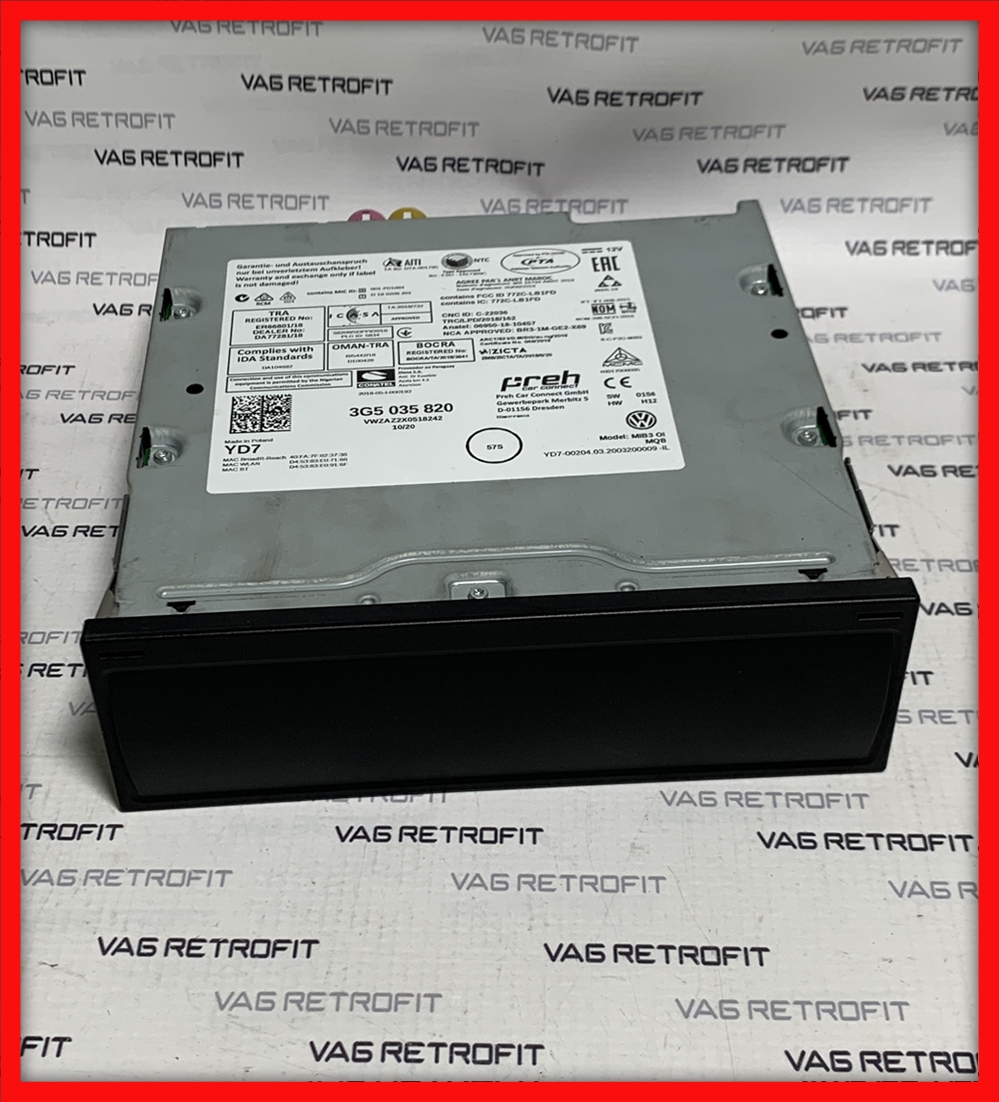 Poza 1 - Unitate Multimedia Navigatie VW MIB 3 MIB3 3G5035820 3G5 035 820 