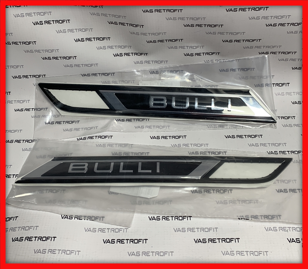 Poza 3 - Embleme Laterale BULLI Originale VW Transporter T6 Multivan Poza 3 - Embleme Laterale BULLI Originale VW Transporter T6 Multivan