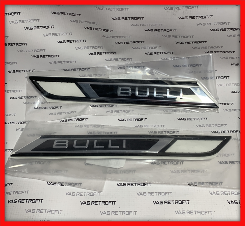 Poza 5 - Embleme Laterale BULLI Originale VW Transporter T6 Multivan Poza 5 - Embleme Laterale BULLI Originale VW Transporter T6 Multivan